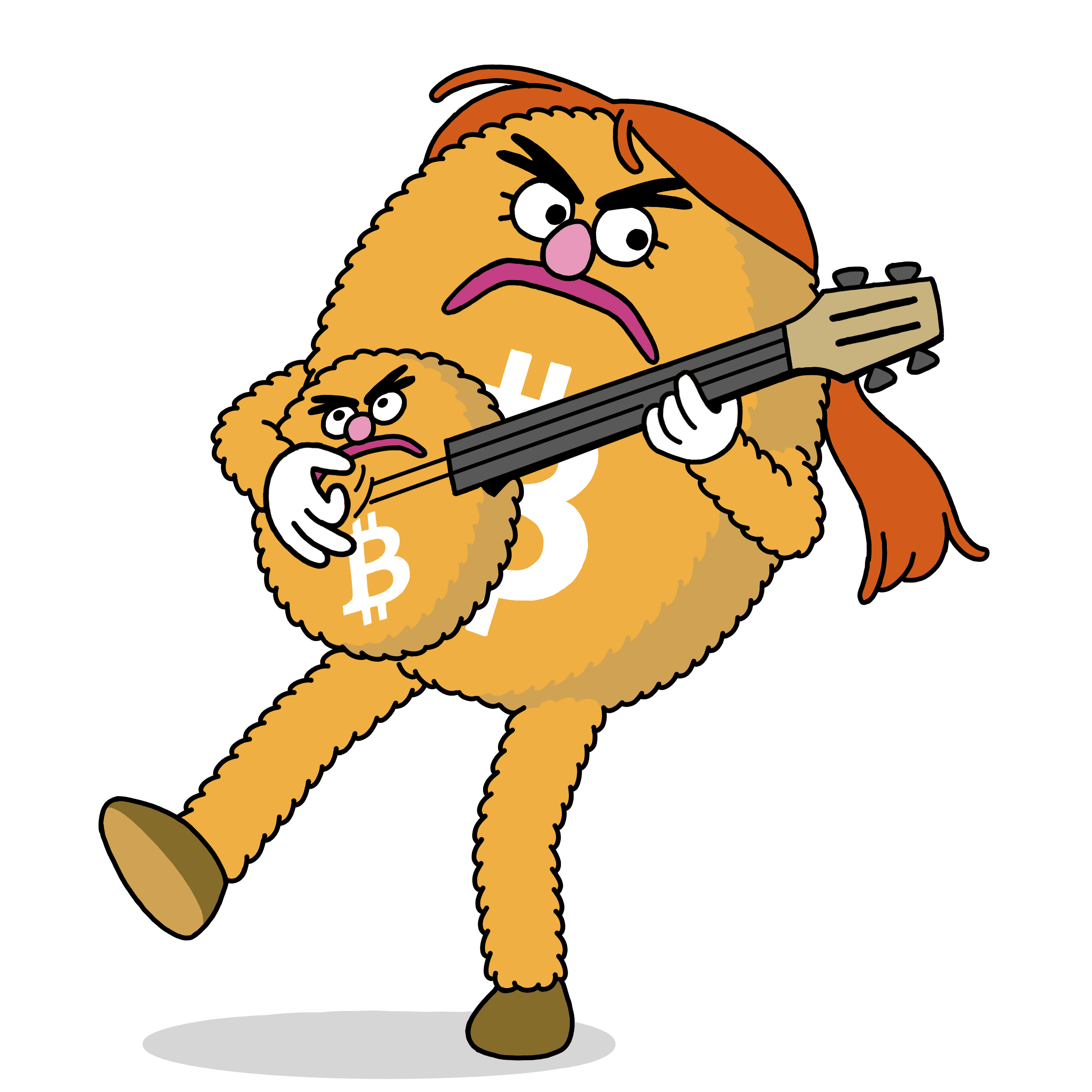 Banjo Bitcoin - BTTY Mascot